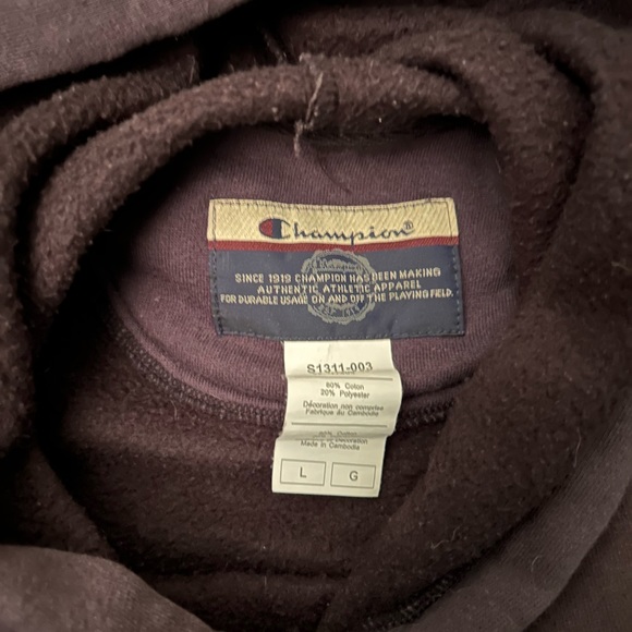 Black Champion Hoodie - Picture 4 of 4